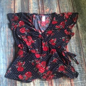Disty Floral Top